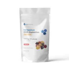 Full Spectrum Vegan CBD Gummies for Relief/Sleep 300mg/900mg (Dosages: 900mg, Benefit: Relief)