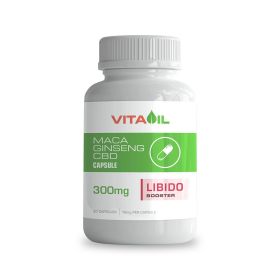 CBD Libido Booster Capsules (VitaOil) (Dosages: 300mg)