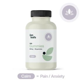 CBD Gummies for Pain/Anxiety (Dosages: 900mg, Benefit: Calm)