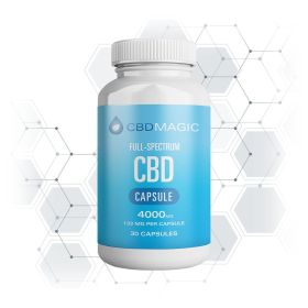 CBD Pills for Pain - Full Spectrum CBD Capsules 600mg (Dosages: 4000mg)